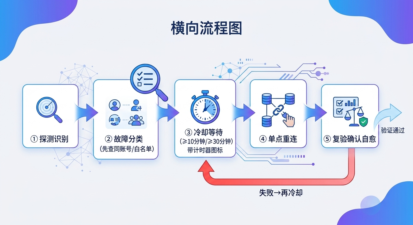 断线自愈流程